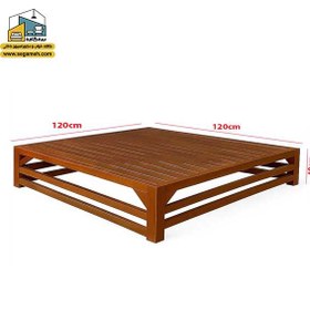 تصویر تخت سنتی مربعی CSP61 