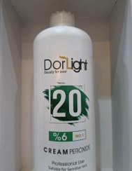 تصویر اکسیدان یک لیتری ضد حساسیت 3 , 6 , 9 درصد دور لایت dor light 