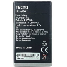 تصویر باتری گوشی تکنو Y2 با کد فنی Tecno BL-28AT 