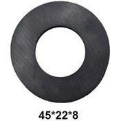 تصویر آهنربا سرامیکی رینگی 8×22×45 