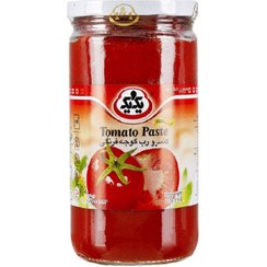 تصویر یک و یک رب گوجه فرنگی شیشه 700گرم 