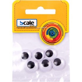 تصویر scale چشم عروسک 