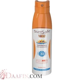 تصویر اسپری ضد آفتاب کودک SPF30 سان سیف 