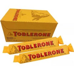 تصویر بسته 20 عددی شکلات شیری تابلرون 100 گرمیToblerone 