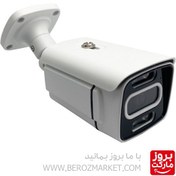 تصویر دوربین IPمداربسته بولت تحت شبکه بولت 5 مگاپیکسل وارم لایت HI-B203 813 913 IP FULHAN 5053 POE MIC POE MIC