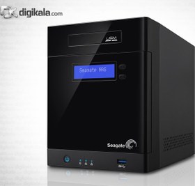 تصویر Seagate NAS 4-Bay Diskless Network Storage Drive Seagate NAS 4Bay Diskless Network Storage Drive