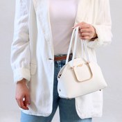 تصویر دسته فلزی وارداتی کامیلا - سفید 