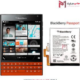 تصویر باتری اصلی بلک بری blackberry Passport 