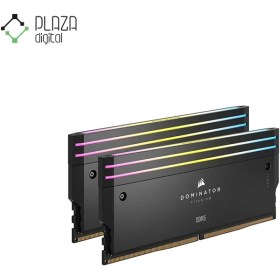 تصویر رم دسکتاپ DDR5 دو کاناله 7000 مگاهرتز CL34 کورسیر مدل Dominator Titanium RGB ظرفیت 32 گیگابایت 