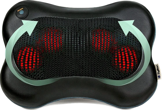 BOB AND BRAD Back & Neck Massager with Heat, Massage Pillow for Pain Relief  Deep Tissue