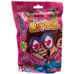 تصویر عینک نوشیدنی با طعم انگور 