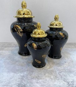 تصویر جینجر جار ۳سایز 3 Sized Ginger Jar