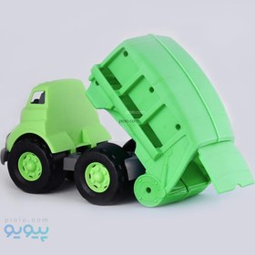 تصویر کامیون بازیافت نیکو تویز نشکن مناسب کودک و خردسال 