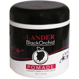 تصویر واکس مو لندر مدل پماد بلک ارکید حجم 200 گرم Lander Black Orchid Pomade Conditioner & Hair Dress 200gr