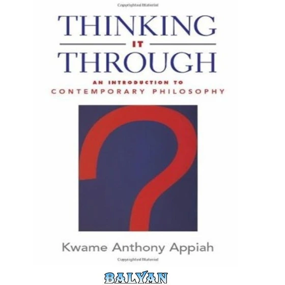 خرید و قیمت دانلود کتاب Thinking It Through: An Introduction to ...