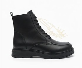 تصویر نیم بوت چرم مردانه مدل 1502 - 42 