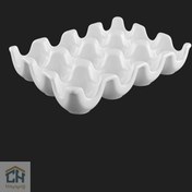 تصویر جا تخم مرغی سرامیکی گلدکیش طرح الگانت مدل GK505441 