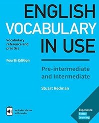 تصویر کتاب English Vocabulary in use pre intermediate and Intermediate 