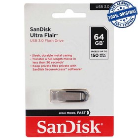 تصویر فلش سندیسک SanDisk USB3 FLAIR 64G 