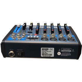 تصویر میکسر صدا پی وی مدل MX600 شش کانال 