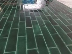 تصویر کاشی 30 در 5 سبز کله غازی 