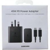 تصویر شارژر دیواری Type-C سامسونگ مدل EPT4510 45W PD همراه کابل SAMSUNG 45W USB-C PD Charger EPT4510 with cable