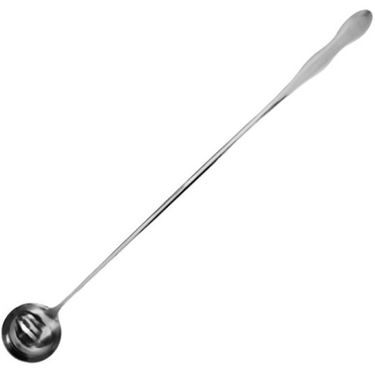 IKEA 365+ HJÄLTE Soup ladle, stainless steel/black - IKEA