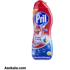 خرید و قیمت مایع ماشین ظرفشویی پریل Pril All in 1 وزن 1 لیتری | ترب