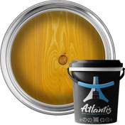 تصویر رنگ چوب عسلی پایه آب آتلانتیس W-050 