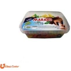 تصویر پاستیل با مغز ژله ای مارابو کد M201 وزن 800 گرم Marabo jelly filled pastilles code M201 800gr