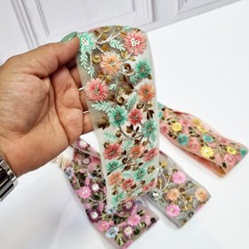 تصویر هدبند گلدوزی 