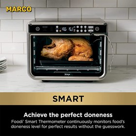 تصویر Ninja DT251 Foodi 10-in-1 Smart XL Air Fry Oven, Bake, Broil, Toast, Air Fry, Air Roast, Digital Toaster 