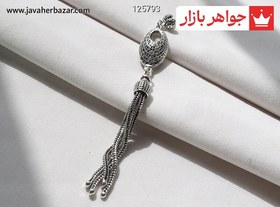 تصویر کرکوش نقره رشته ای زیبا کد 125793 