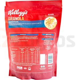 تصویر گرانولای جو دوسر کلاسیک 340 گرم Kellogg's GRANOLA 