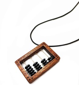 تصویر گردنبند چرتکه (abacus) 