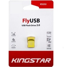 تصویر فلش مموری کینگ استار مدل KS232 ظرفیت 16 گیگابایت ا King Star KS232 Flash Memory - 16GB King Star KS232 Flash Memory - 16GB