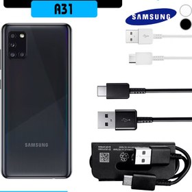 تصویر کابل شارژ USB-C سامسونگ A31 ا Cable Charger For Samsung Galaxy A31 Cable Charger For Samsung Galaxy A31