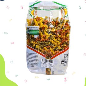 تصویر پاستا پیچی سبزیجات 400 گرمی 