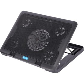 تصویر فن خنک کننده لپ تاپ میکوسو سری Mistral-5 مدل NCP-065 Mikuso Mistral-5 NCP-065 Laptop Cooling Pad