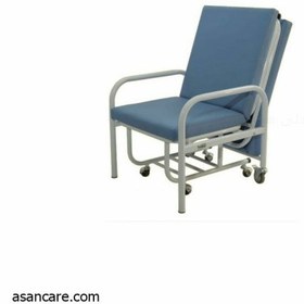 تصویر صندلی تخت شو یا تختخوابشو بیمارستانی صندلی تختشو همراه بیمار هزینه ارسال بصورت پس کرایه و برعهده مشتری است 