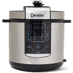 تصویر زودپز برقی دسینی مدل 6006 ا Dessini 6006 Electric Pressure Cooker Dessini 6006 Electric Pressure Cooker