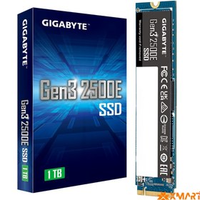 تصویر اس اس دی اینترنال گیگابایت مدل Gen3 2500E M.2 2280 NVMe ظرفیت 1 ترابایت Gigabyte Gen3 2500E M.2 2280 NVMe Internal SSD - 1TB