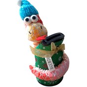 تصویر مار کلاه بافت قلک دار موزیکال 