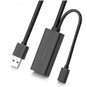 تصویر کابل افزایش طول USB 3.0 یوگرین مدل US175-20827 طول 10 متر Cable Ugreen US175-20827 USB 3.0 10m