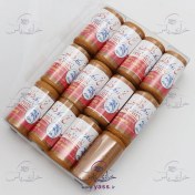 تصویر نخ قرقره خیاطی لی دوزی عسلی (بسته 12 عددی) 