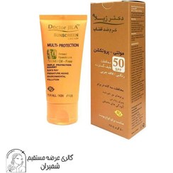 تصویر کرم ضد آفتاب رنگی دکتر ژیلا (Doctor Jila) مدل Multi Protection با Spf 50 