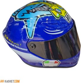 تصویر ماکت کلاه کاسکت AGV طرح Shark AGV Shark helmet replica