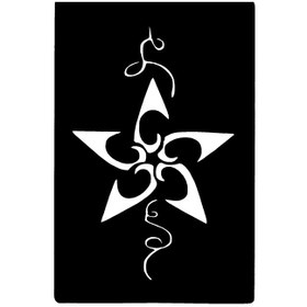 تصویر شابلون تتو موقت کد 075 