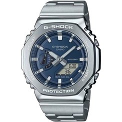 تصویر ساعت مچی مردانه کاسیو G-SHOCK مدل GM-2110D-2BDR با بند استیل 