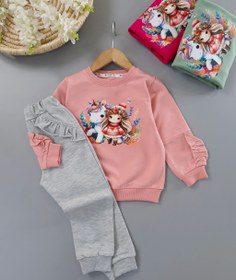 تصویر بلوز شلوار پرنسس زیبا 